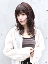 ミリバイアフロート(MIRI by AFLOAT)&nbsp;レイヤーカットミディアムレイヤーハッシュカット