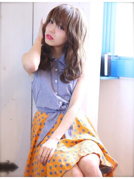 フロール(florun) 波ウェーブセミディ