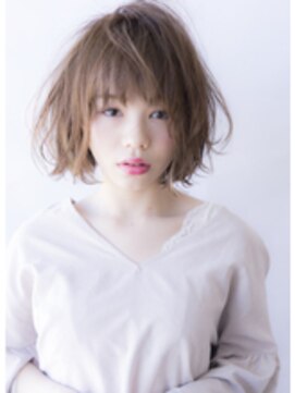 ザ シー 橋本(The C) セミウェットの大人かわいいボブ/