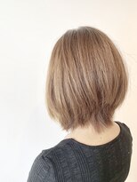 フレイムスヘアデザイン(FRAMES hair design)&nbsp;ウルフボブ×透明感アッシュ