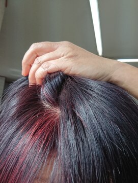 ゾーンヘア 頭皮に優しい香草カラー