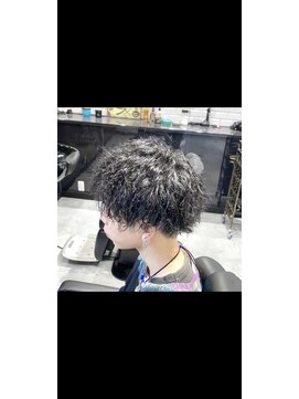 ボルド(MEN'S HAIR SALON BORDO) ツイストスパイラルパーマ×マッシュ