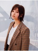 顎ラインボブ20代/30代/40代/庭瀬
