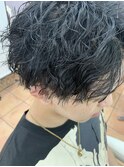 メンズ ツイストパーマ