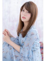 ミック 日暮里店(miq)&nbsp;重めスタイルがGOOD！オレンジブラウングラマラスワンカールb