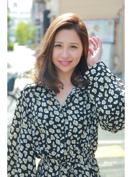 サイン ヘア イノベーション(sign HAIR INNOVATION) 大人可愛い、色気、小顔カットひし形シルエット【錦糸町】