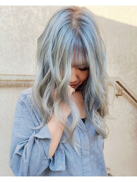 パープル(purple) ホワイトアッシュ