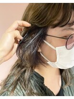 カームバイリコ 学芸大学(calm by liko)&nbsp;美髪/大人かわいい/こなれミディ/サンドベージュ[学芸大学]