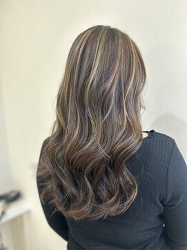 グランドール(Grandoll) コントラストハイライト×セピアベージュ