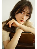 シアアオヤマ 表参道青山(SHEA aoyama)&nbsp;ミディアムレイヤー #黒髪 #地毛風カラー