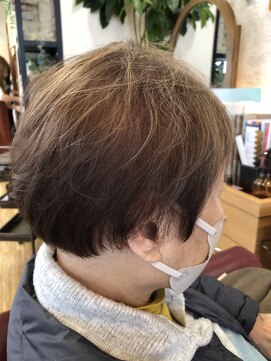 フレンズ 手稲店(friend's) 白髪染め+ライトカラー