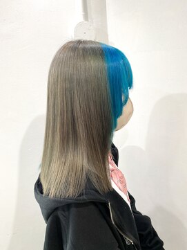 ミライフ(mlife) ・ターコイズ×グレージュ