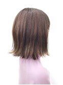 切りっぱなしボブ