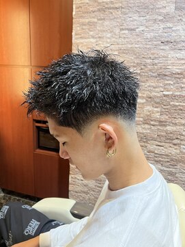 アールドボーテ 理容室(R de Beaute) 銀座　スパイキー　ローフェード　ビジネス
