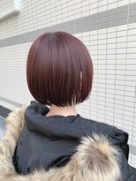 アイ(_i)&nbsp;【CYAN】＃大人可愛い＃赤髪＃ピンク＃ボブ