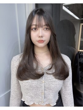ロンドアヴァントゥス 池袋(Lond aventus) 韓国レイヤー/韓国風/ボブ/髪質改善/黒髪/ブリーチなし〔池袋〕