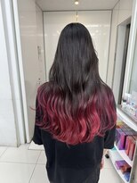 アライブ ハラジュク(ALIVE harajuku)&nbsp;グラデーションカラーバレイヤージュインナーカラー　ryota