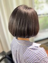 ツムグ 代官山店(TUMUGU)&nbsp;ヘルシースタイルワンレンボブ30代40代50代ブルーグレージュ#145