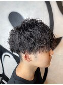 ダークアッシュ/韓国マッシュ/ニュアンスパーマ[錦糸町駅/men's]