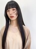 【saho.miyu指名限定】カット＋前髪酸性ストレート＋marbb ￥17600→ ￥12000