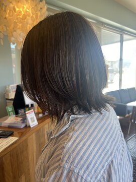 ヘアラウンジ アングゥ(hair lounge ungu) くびれボブ