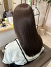 【髪質改善でまとまりのある美髪、艶髪へ】美髪カラー+NeeD髪質改善TR