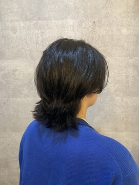 ブレイブ ヘアデザイン(BRaeVE hair design) メンズニュアンスウルフパーマスタイル