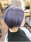 ショートペールパープル