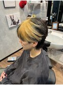 ポイントブリーチカラー