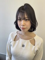 ゴウトゥデイシェアサロン 町田店(GO TODAY SHAiRE SALON)&nbsp;韓国ヌナボブ×ダークグレー