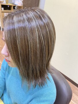 ニコ 相模大野店(nico.) グレージュハイライト