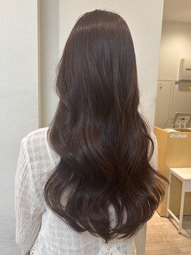 ミレバイジェニー (mirae by geny) 明るめブラウンにほんのりピンク r