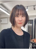 ボブ 20代30代40代へア小顔大阪ボブ梅田
