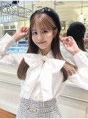 簡単スタイリング/小顔ヘア/ヘアセット/伸ばしかけヘア