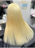 【MOMO】ブリーチ2回で抜きっぱなしブロンド＊ハイトーン