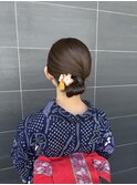 浴衣ヘア