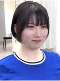 王道ショートボブ　博多美容室