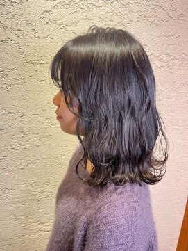 ヘアサロン アティリー(Hair Salon Attirer) 西梅田/ボブ/グレーベージュ/白髪ぼかし/ハイライト/ベージュ