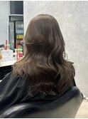 艶感モカベージュ/韓国プルエクレイヤーカット/髪質改善