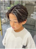 立川メンズハイライト【ホワイトメッシュ】【立川メンズ】