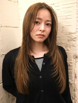 ランプ 代官山(the lamp) 20代30代ロングレイヤーアッシュベージュ