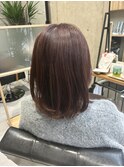 人気メニュー！カットカラーと内部補修トリートメント