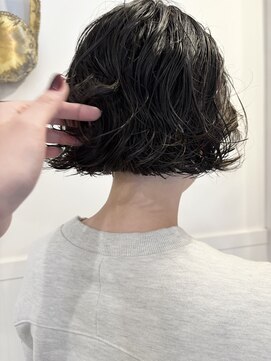 フレンチボブ×パーマ