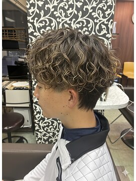 エスアッシュ ヘア(S-Ash Hair) 縦落ちスパイラル