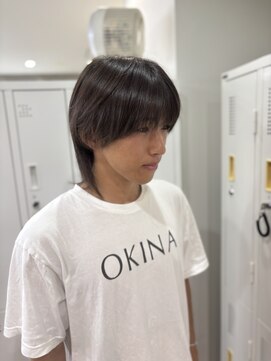 サクラ 岐阜(SAKURA) 中性ウルフマッシュ/岐阜メンズカット/岐阜美容室