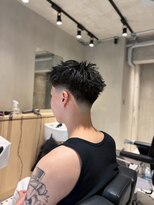 エフエム 離れ 明大前(FM) スパイキーショート&テーパーフェード