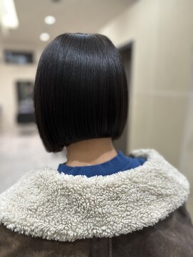 ヘアーサロンデフォーエバーヴィーダ(hairsalon de Forever vida) 切りっぱなしボブ/髪質改善