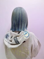 ルーム シンサイバシ(room shinsaibashi)&nbsp;【room shinsaibashi/植松さくら】アンブレラカラー　ブルー