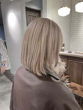 ルート バイ パルタージュ 大宮駅東口店(Root by PaRtage) 透明感カラー×ミルクティーベージュ