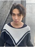 大人かきあげヘアニュアンス